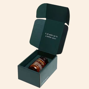 Scatola di spedizione per integratori integratore sanitario personalizzato cibo a base di erbe vitamine nutritivi - Product Image 2