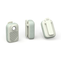 5.4 nirkabel 3W IPX7 luar ruangan Mini Speaker jepit yang dapat dipakai dengan mikrofon bawaan