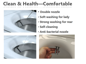 D-образное круглое женское сиденье для мытья унитаза PP + POM WC унитаз биде - Product Image 3