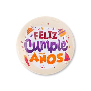 Botones Decorativos de Feliz Cumpleaños en Español, Pin para Solapa, Decoración de Fiesta para Niños, Hombres o Mujeres Adultos - Product Image 4
