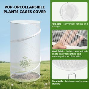 Couverture de protection pour plantes blanche et noire, anti-insectes, en maille PET, <span class=keywords><strong>sans</strong></span> installation, pour légumes et fleurs, pour <span class=keywords><strong>jardin</strong></span> - Product Image 2