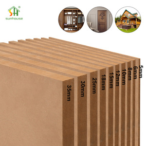 Panneau MDF E1 résistant à l'humidité 1220x2440mm, panneau de fibres à densité moyenne pour découpe CNC, fabrication de meubles et d'armoires - Product Image 5