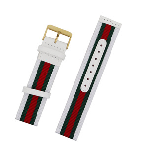 <span class=keywords><strong>Bracelet</strong></span> de montre de luxe en cuir + nylon à dégagement rapide 20MM 22MM pour Samsung pour Galaxy Watch 7 6 5 4 3 Active <span class=keywords><strong>Gear</strong></span> <span class=keywords><strong>S3</strong></span> - Product Image 5