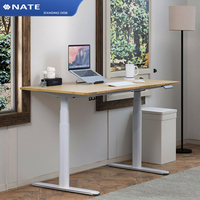 2CF3 bureau debout réglable au design moderne cadre de table d'ordinateur de bureau intelligent en gros avec réglage en hauteur