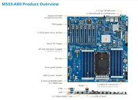 Carte mère de serveur reconditionnée PRO WS W790E-SAGE ES, 16 Go/32 Go/64 Go de RAM DDR5-4800, socket LGA 1150, ports USB 2.0, puces système