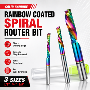 DLC Coated Carbide Single Flute Down Cut <b>CNC</b> Router Bit for Acrylic PVC Milling <b>Cutter</b> Engraving Cutting Tool OEM - Product Image 1