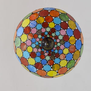 Café Bar lámpara colgante mosaico turco marroquí vidrieras brasero decoración Bohemia salón de belleza luces colgantes - Product Image 2