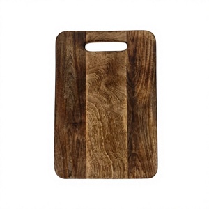 Planche à découper rectangulaire en bois, antidérapante, légère, écologique, compatible lave-vaisselle, épaisseur 2 cm, grande taille, pour la cuisine - Product Image 3
