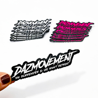 Étiquettes découpées sur mesure en vinyle PET/PVC, impression haute qualité, étanches, avec logo de dessin animé, pour promotion et usage en épicerie