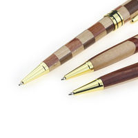 Stylo publicitaire BECOL, couleurs mélangées, stylo à bille en bois écologique, stylo en bois naturel de luxe pour cadeaux