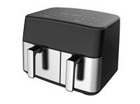 Friteuse à air à double panier - comprend un ensemble de paniers jumeaux de 3,5 L + 6 L