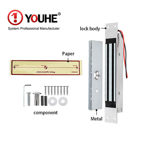 <span class=keywords><strong>Cerradura</strong></span> eléctrica oculta de 280kg y 600 libras de montaje de mortaja personalizada OEM para sistema de Control de acceso de puerta única <span class=keywords><strong>cerradura</strong></span> de puerta electromagnética - Product Image 2