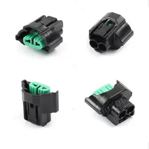 2 Pin Car Fog Lights Connector Terminal Connector With DJ70255F-3-21 Car Fog Lamp Connector Lamp Holder Headlamp Head