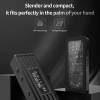 TRN TE PRO Amplificateur DAC audio haute résolution portable HiFi, sorties 35 mm/44 mm, double puces DAC haute performance CS43198, interface 3,5 mm