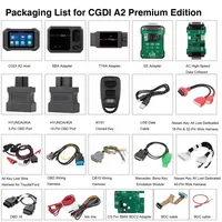 Programmeur de clés CGDI A2 Édition Premium, programmation IMMO, détection de fréquence, compatible avec l'adaptateur BMW G Series BDC2, fabriqué en Chine