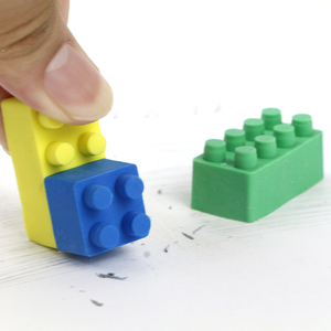 Stationery Custom Children Gift Toy Mini 3D Creative DIY <strong>Puzzle</strong> <strong>Cube</strong> <strong>Eraser</strong> With logo - Product Image 6