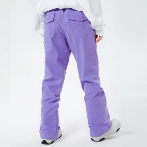 Ropa deportiva personalizada para exteriores, pantalones cálidos a prueba de viento, impermeables, para esquiar, holgados para invierno, deportes de invierno para adultos - Product Image 3