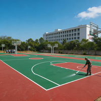 Sol athlétique en silicone PU Runsure à drainage rapide et sans joint pour centre d'entraînement et arène au Moyen-Orient – Ventes mondiales, expédition rapide
