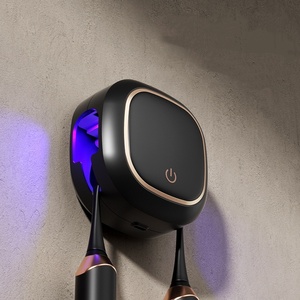 Cordless senza foro di installazione <span class=keywords><strong>porta</strong></span> spazzolino da denti Uv sterilizzante <span class=keywords><strong>porta</strong></span> spazzolino elettrico per uso domestico di cura orale - Product Image 2