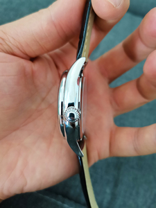 Montre mécanique de luxe pour hommes, squelette, tourbillon, bracelet en cuir véritable, verre saphir, design original - Product Image 3