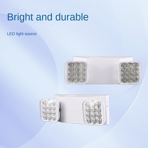 3W đôi đầu, đôi điểm treo tường tự động dẫn ánh sáng khẩn cấp có thể sạc lại, thích hợp cho hành lang và siêu thị. - Product Image 2