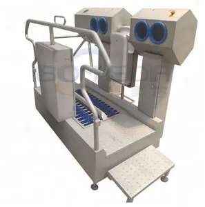 channel type Automatic disinfection entrance sole cleaning and hand disinfection Hygiene Cleaning Station
