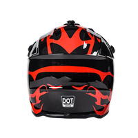Casque de moto intégral personnalisé avec logo, norme DOT, matériau ABS, double visière, doublure en coton, garantie 1 an, professionnel