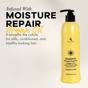 Nhà Máy Giá tùy chỉnh hữu cơ chống rụng tóc tốt nhất nhãn hiệu riêng tự nhiên OEM Morocco Argan dầu tóc dầu gội đầu và điều hòa - Product Image 4