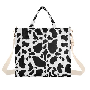 Bolso de Diseñador 2023, Bolso de Mujer de Marca Famosa, Bolso de Lujo Francés con Estampado de Vaca Personalizado para Damas - Product Image 1