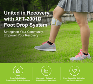 पहनने योग्य पैर ड्रॉप ब्रेस फेज़ पैर तंत्रिका मांसपेशी उत्तेजक प्रेरक पैर ड्रॉप प्रणाली - Product Image 5