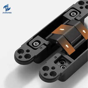 ZUOGANG сверхпрочная деревянная Скрытая перекрестная фурнитура, невидимая дверная петля, 3D Регулируемая Скрытая дверная петля - Product Image 4