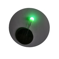 Lampe led avec lentille diffuseur de 5mm, lumière verte, 360 degrés