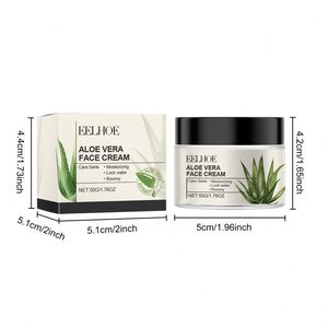 Eelhoe ครีมบำรุงผิวหน้า50มล. ควบคุมน้ำมันจากว่านหางจระเข้ - Product Image 2