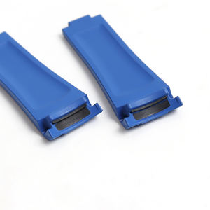 Offre Spéciale Fluor Caoutchouc Matériel 20mm FKM Caoutchouc Sport Style Bracelets de Montre Étanche FKM Montre <span class=keywords><strong>Bracelet</strong></span> - Product Image 5