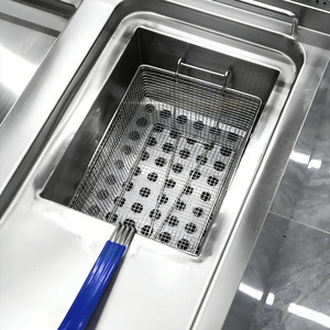 <span class=keywords><strong>Friteuse</strong></span> à gaz commerciale CPVKRY en acier inoxydable 18L avec 2 foyers, <span class=keywords><strong>facile</strong></span> à <span class=keywords><strong>nettoyer</strong></span>, 110V, garantie 1 an, pour frites et aliments frits - Product Image 3