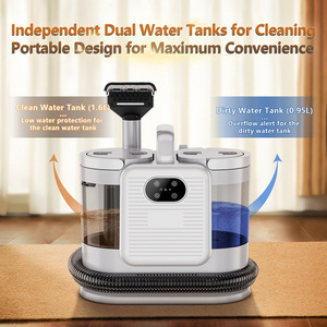 Carpet Cleaner Machine 1200W 5M Cord Wet Dry Canister Portable With 1.6L Clean Water Tank White - Product Image 2