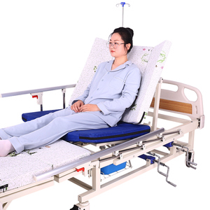 Nueva cama <span class=keywords><strong>de</strong></span> enfermería Manual multifuncional con elevación <span class=keywords><strong>de</strong></span> espalda, elevación <span class=keywords><strong>de</strong></span> piernas, giro izquierdo-derecho y asistencia para la defecación - Product Image 6