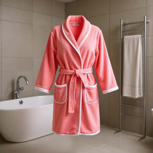 Accappatoio taglia unica, colori misti, stile semplice, facile da pulire, per uso domestico - Product Image 2