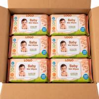 Tisu Basah Bayi Toallitas Para Bebe Alami Organik Ramah Lingkungan Hipoalergenik Ultra Lembut Pembersih Lembut Pasokan OEM