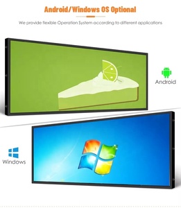 Dcsj 28 ''<span class=keywords><strong>inch</strong></span> <span class=keywords><strong>LCD</strong></span> màn hình hiển thị kéo dài thanh <span class=keywords><strong>LCD</strong></span> hiển thị cho quảng cáo thiết bị Kệ tiêu đề cạnh thanh Màn hình siêu rộng - Product Image 4