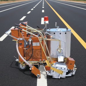 Máquina Termoplástica para Demarcación Vial de Cruces Peatonales, Pintura de Carreteras y Campos, Sistema Totalmente Hidráulico, Motor de 9.5Hp - Product Image 2