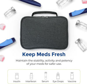 Enfermera médico botiquín de primeros auxilios enfriador de <span class=keywords><strong>insulina</strong></span> portátil caja de refrigeración de <span class=keywords><strong>insulina</strong></span> bolsa de mano médica enfriador de <span class=keywords><strong>insulina</strong></span> caja de almacenamiento de viaje - Product Image 4