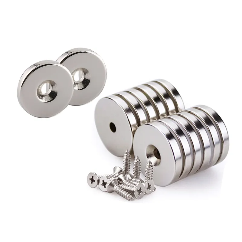 Mini 1/4 " x 1/16" x 1/16" Ring neodymium magnet for button