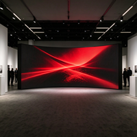 Module d'écran LED intérieur haute fréquence de rafraîchissement P1.53, taille personnalisée, affichage LED couleur pleine pour centre commercial, salle d'exposition