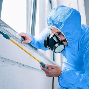 Combinaisons jetables Hubei Haixin pour hommes et femmes, combinaison de protection bleue, résistante à l'eau, en SMS polypropylène, combinaison de peintre avec capuche - Product Image 3