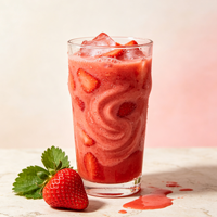 Lotlong Voedingsmiddelenfabrikant Gourmet Natuurlijke Verse Rijke Fruit Aardbeienpuree Jam voor Commerciële Voedingsdiensten & Catering Gebruik