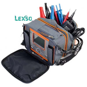 Medidor de resistencia de aislamiento Lexso Mic 5001 con estuche de transporte y cables de prueba para pruebas eléctricas - Product Image 1