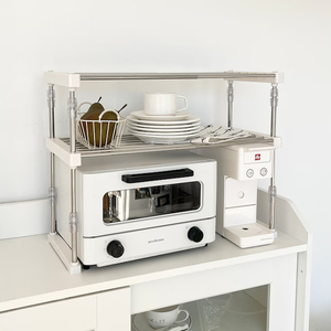 kitchen multipurpose counter <strong>Shelves</strong> <strong>Expandable</strong> Stackable cabinet organizer <strong>shelf</strong> - Product Image 3