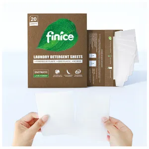 Feuilles de détergent à lessive écologique feuilles de détergent à lessive bandes de détergent biodégradable