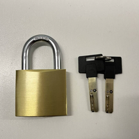 Cylindre de cadenas en laiton haute sécurité chromé IP65 étanche, corps carré, système à clé maîtresse, antivol, durable, marque Mount